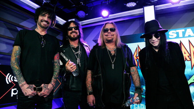 Motley Crew, Def Leppard and Poison Stadium Tour Press Conference, Los Angeles, USA - 04 Dec 2019