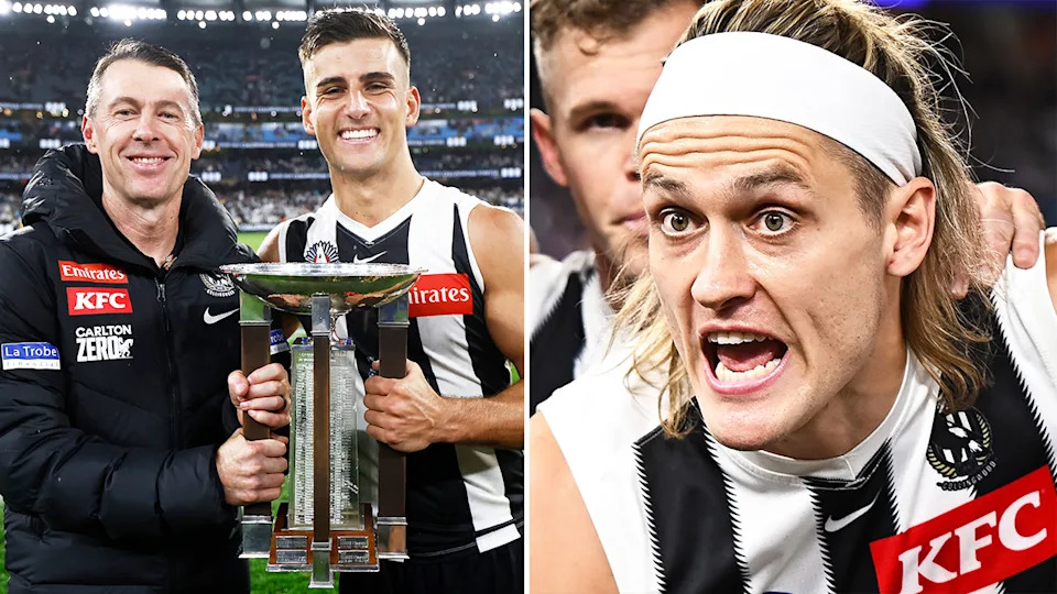 Collingwood release statements regarding taking captaincy off Darcy